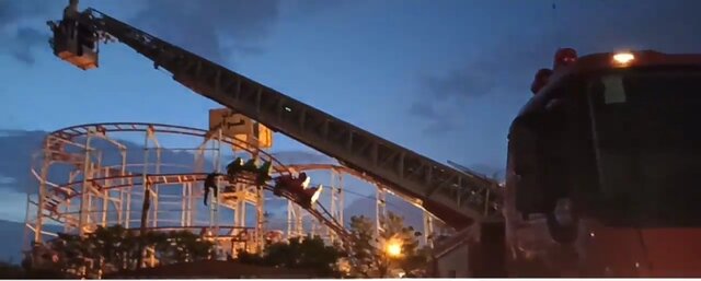 حادثه «لونا پارک تبریز» صدمات جانی نداشت